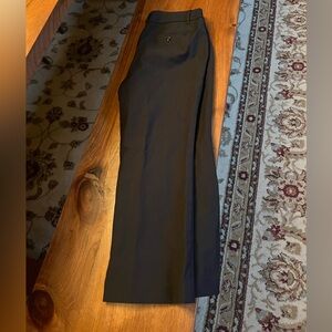 Talbots cropped belted black pants EUC size 10